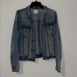 American Eagle Studded Denim Jacket